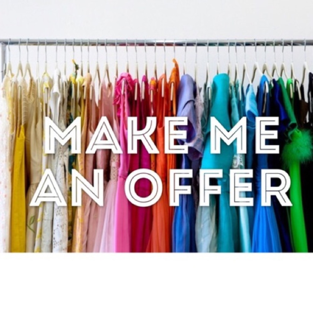 I absolutely ENCOURAGE offers! 💕